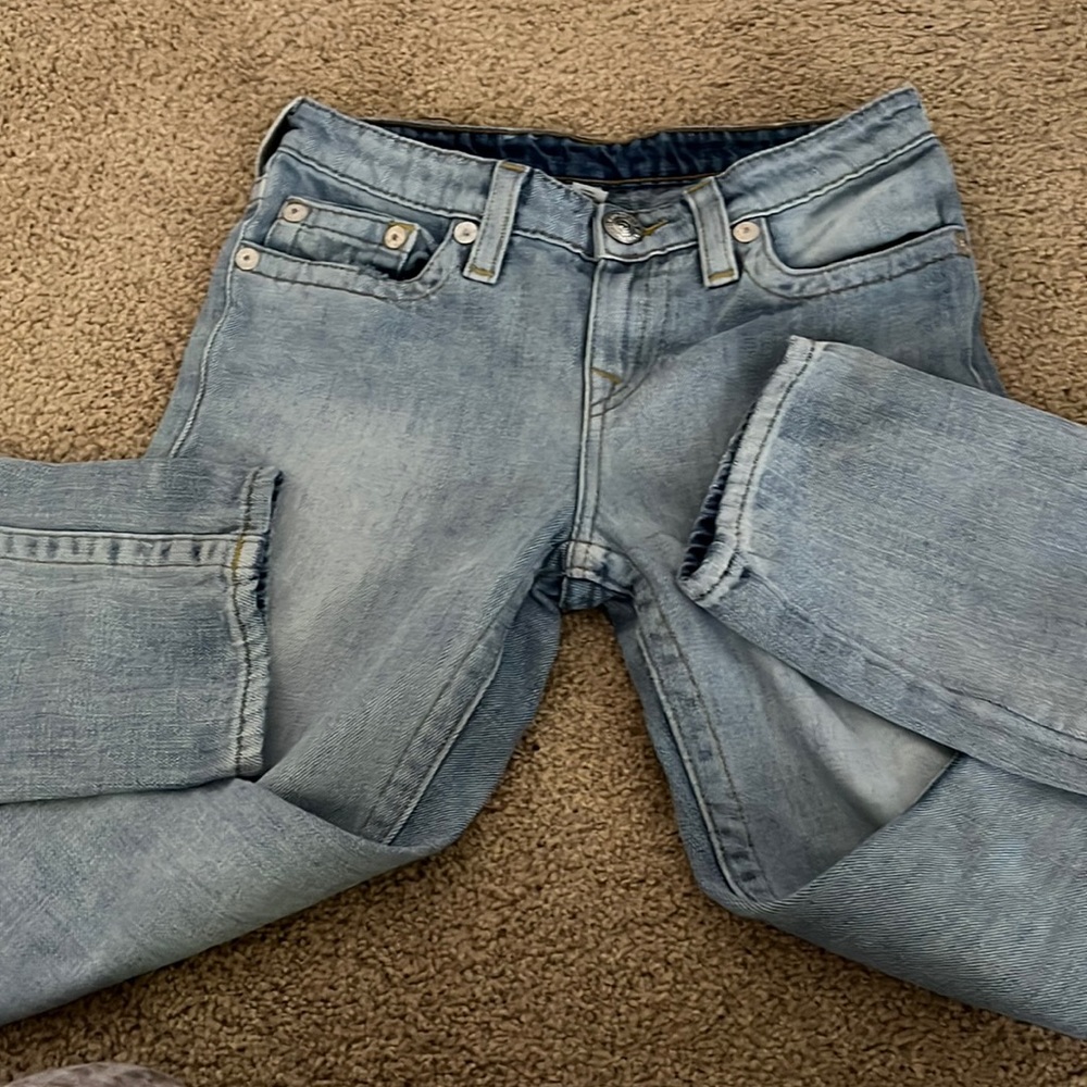Boys light blue true religion jeans size 12